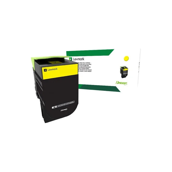 Lexmark CX310, 410, 510 Yellow Return Program 1K Toner Cartridge (80C10Y0)