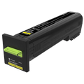 Lexmark CX825, 860 Yellow Return Program 22K Toner Cartridge (82K1XY0)