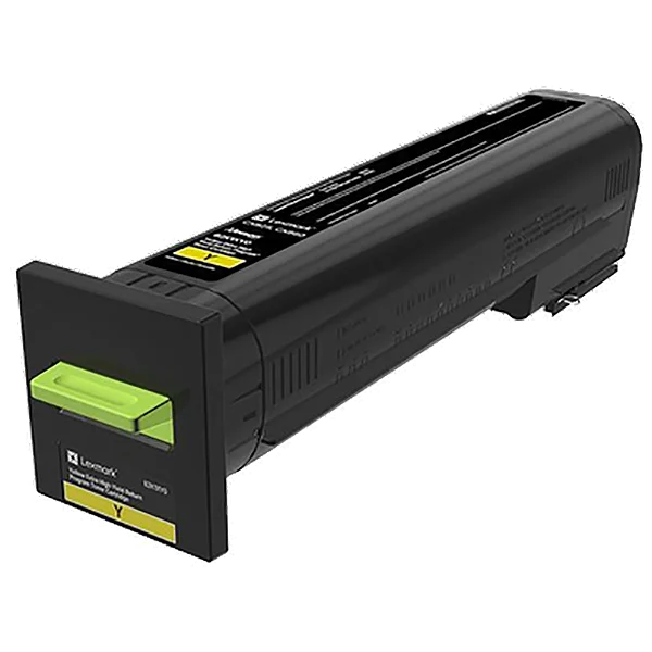 Lexmark CX825, 860 Yellow Return Program 22K Toner Cartridge (82K1XY0)