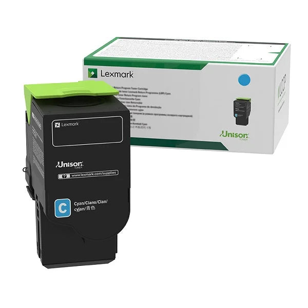 Lexmark 78C1XC0 Cyan Toner - Extra High Yield