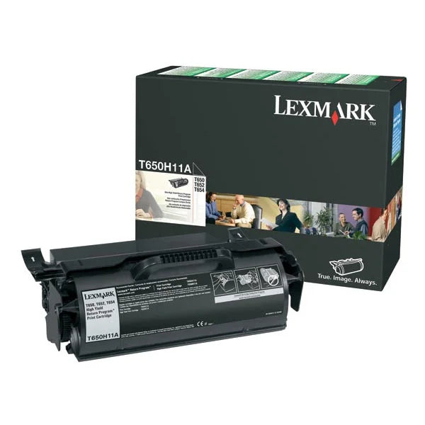 Lexmark T/X650, 651, 652, 654, 656, 658 Return Program 25K Toner Cartridge (T650H11A)