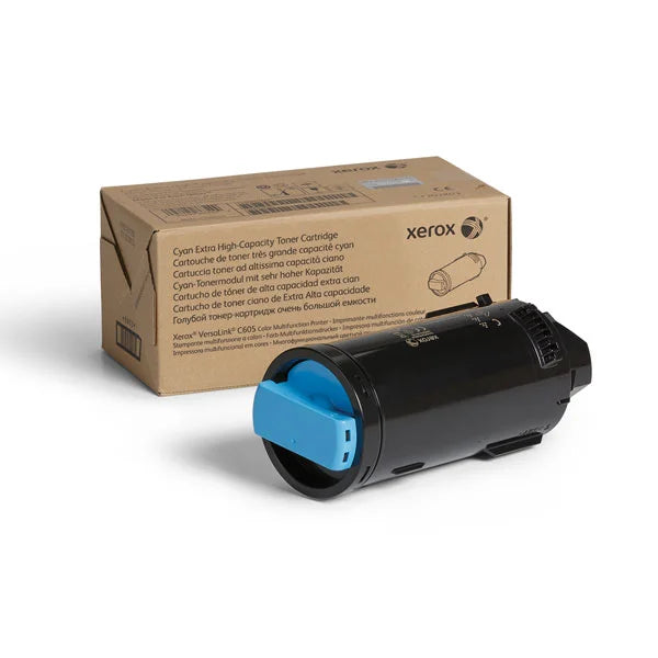 Xerox C605 Cyan 16.8K Toner Cartridge (106R04010)