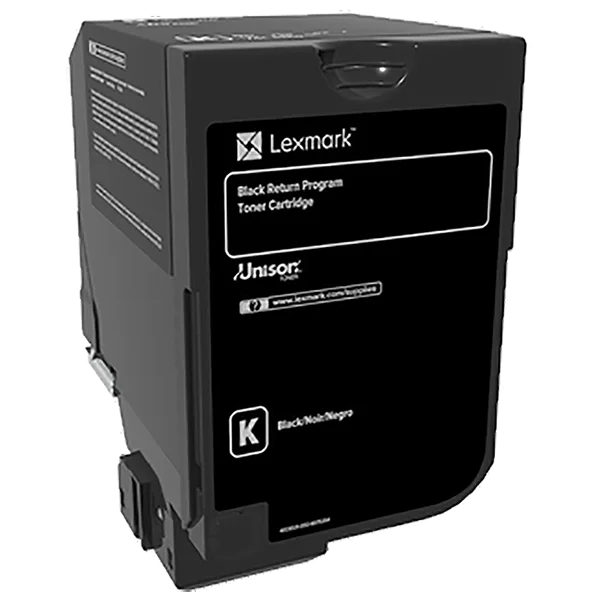 Lexmark CS/CX720, 725 Black Return Program 3K Toner Cartridge (74C10K0)