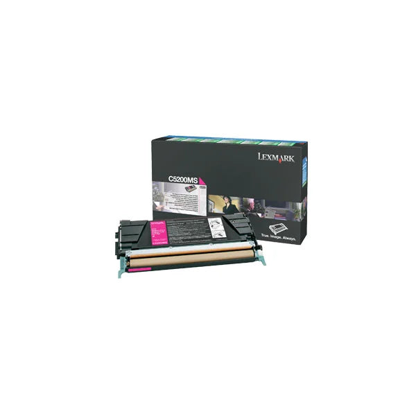 Lexmark C520, 530 Magenta Return Program 1.5K Toner Cartridge (C5200MS)