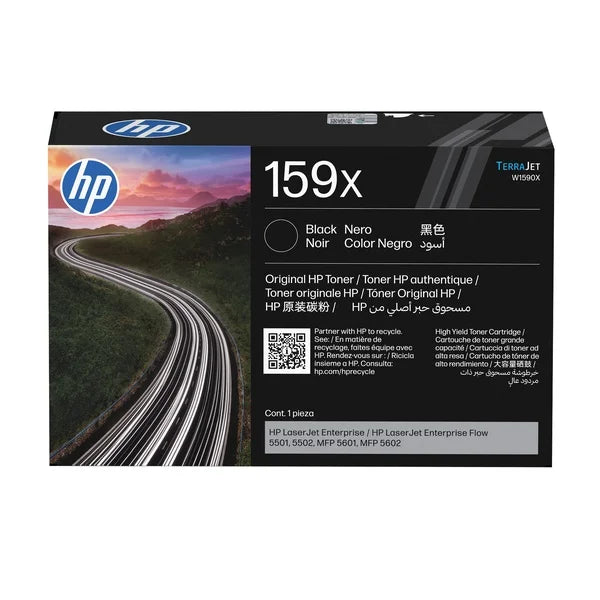 HP 159X Black Original LaserJet Toner Cartridge (10000 Yield) (W1590X)
