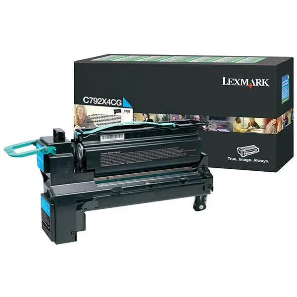 Lexmark C/CS792, 796 Cyan Return Program 20K Toner Cartridge (C792X1CG)