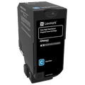 Lexmark CX725 Cyan Return Program 16K Toner Cartridge (84C1HC0)