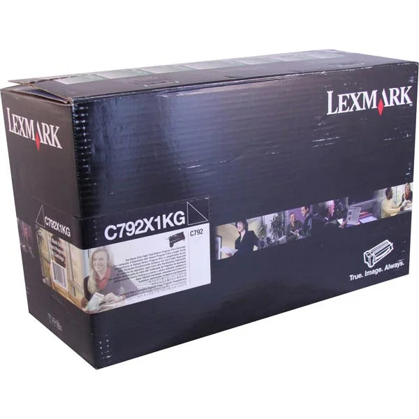 Lexmark C/CS792, 796 Black Return Program 20K Toner Cartridge (C792X1KG)