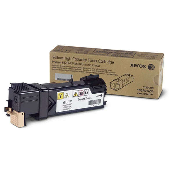 Xerox 6128 Yellow 2.5K Toner Cartridge (106R01454)