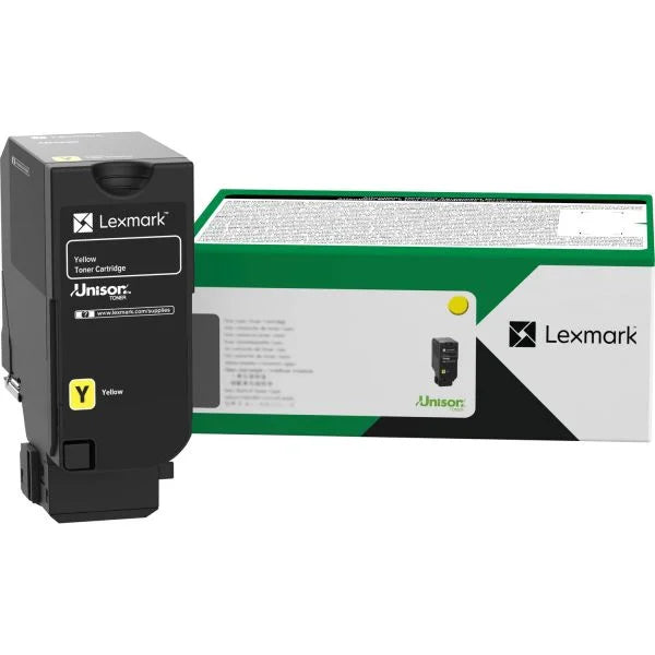 Lexmark CS/CX730 Yellow Return Program 10.5K Toner Cartridge (71C1HY0)