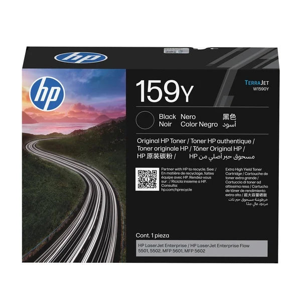 HP 159Y Black Original LaserJet Toner Cartridge (26000 Yield) (W1590Y)