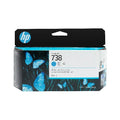 HP 738 T850, 950 Cyan Ink Cartridge (498N5A)
