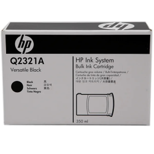 HP (Q2321A) Versatile Black Bulk Ink Cartridge (350 ml)