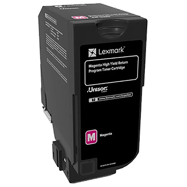 Lexmark CX725 Magenta Return Program 16K Toner Cartridge (84C1HM0)