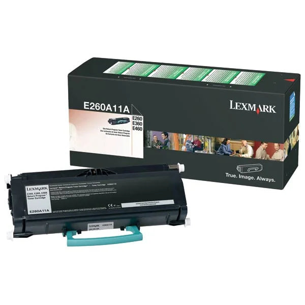 Lexmark E260, 360, 460, 462 Return Program 3.5K Toner Cartridge (E260A11A)