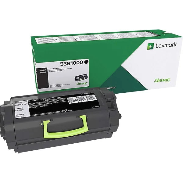 Lexmark MS817 Return Program 11K Toner Cartridge (53B1000)
