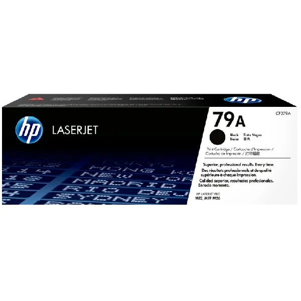 HP 79A (CF279A) Black Original LaserJet Toner Cartridge (1000 Yield)