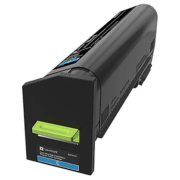 Lexmark CX860 Cyan Return Program 55K Toner Cartridge (82K1UC0)