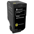 Lexmark CS/CX720, 725 Yellow Return Program 3K Toner Cartridge (74C10Y0)