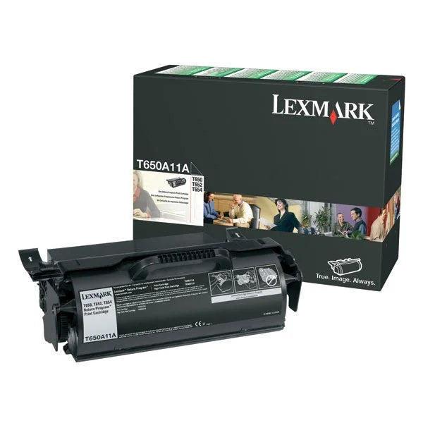 Lexmark T650, 652, 654, 656 Return Program 7K Toner Cartridge (T650A11A)