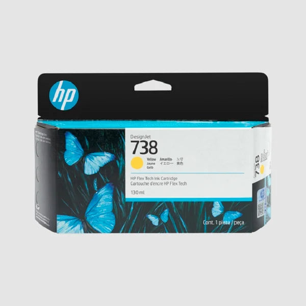 HP 738 T850, 950 Yellow Ink Cartridge (498N7A)